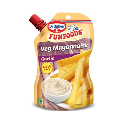 Dr.Oetker Funfoods Mayonnaise Veg Garlic